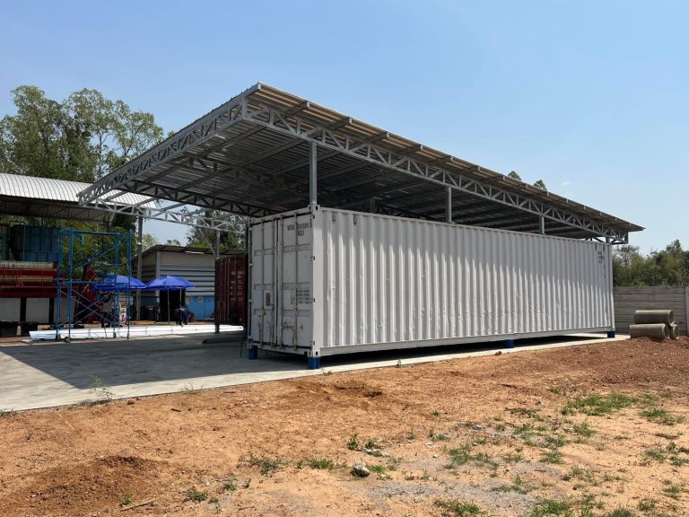 รับเหมาก่อสร้าง งานโครงสร้าง โครงเหล็ก โครงหลังคา